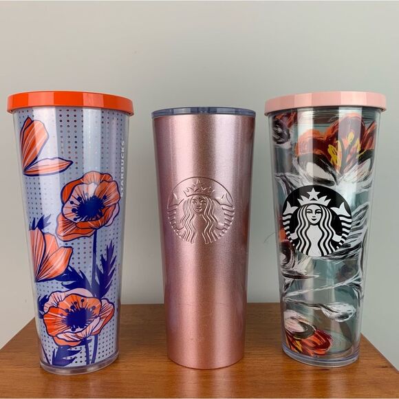 Starbucks bundle of 3 tumbler 24 oz insulated - Picture 1 of 6